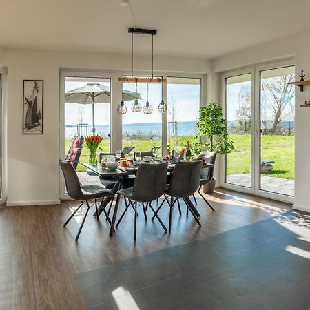 Hangar 19 Luxusbungalow Am See H8 슈베린 외부 사진
